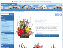 Tablet Screenshot of floralaccents2.com